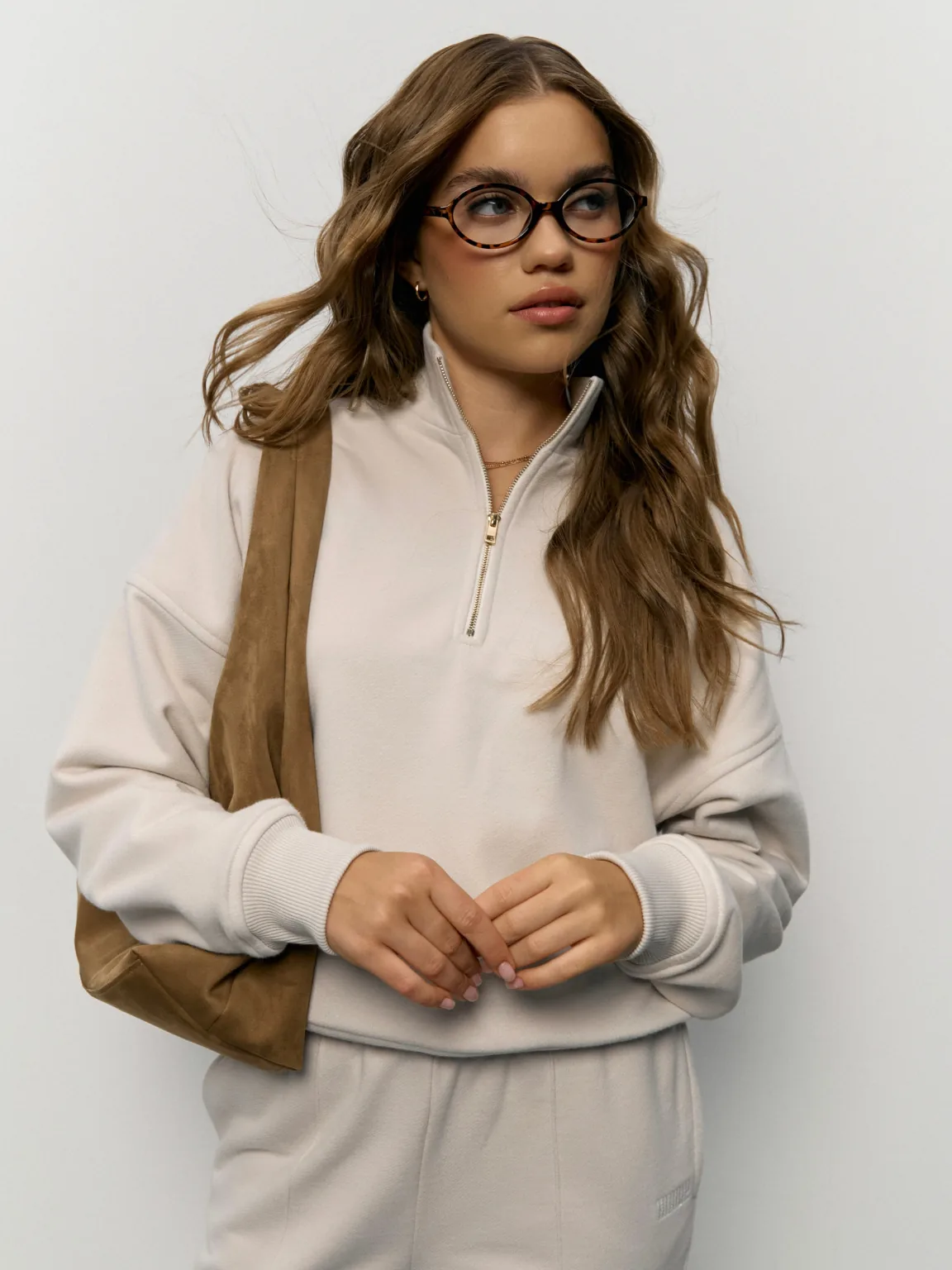 Джемпер Side велюр