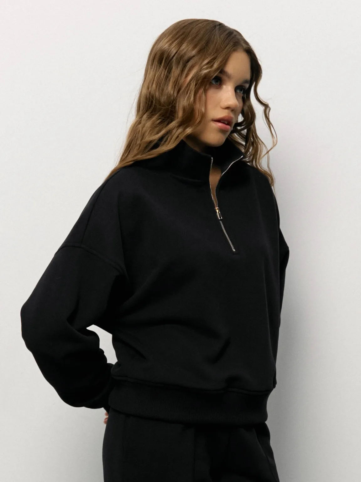 Джемпер Side велюр