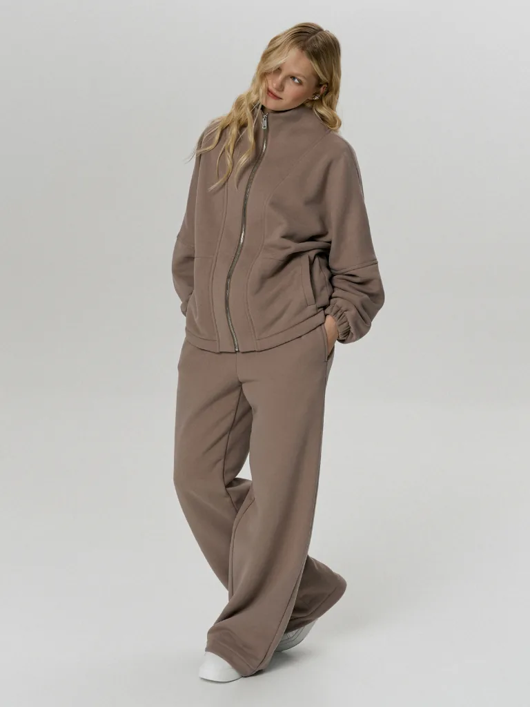 Брюки PALAZZO микроначес