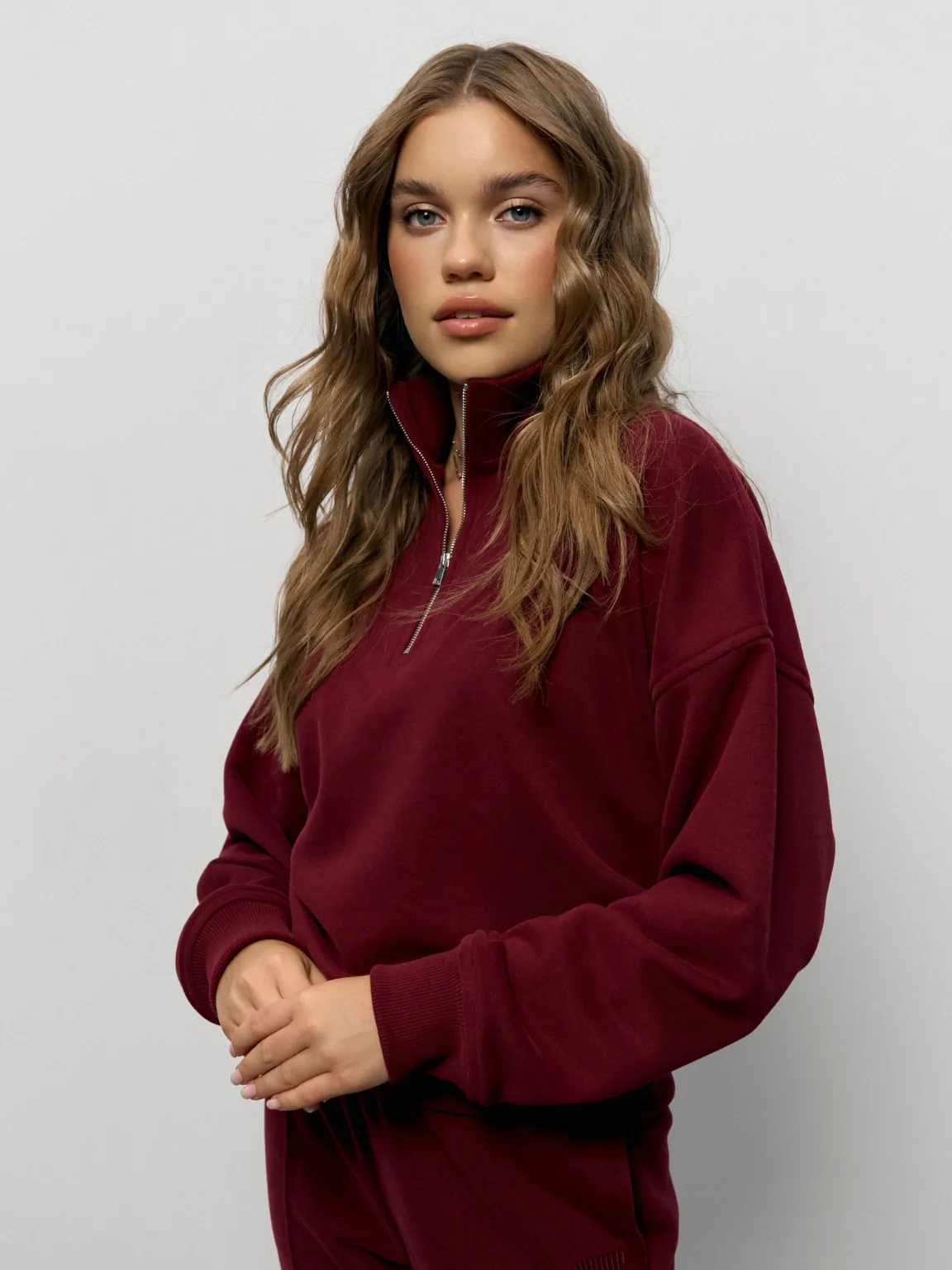 Джемпер Side велюр