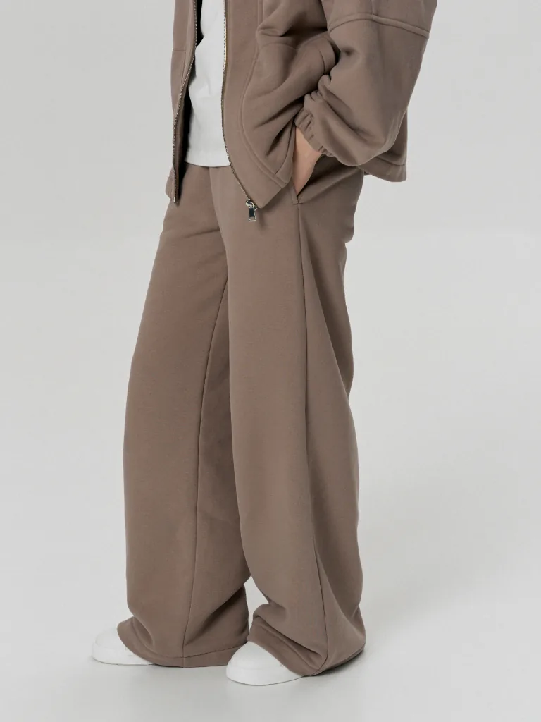 Брюки PALAZZO микроначес