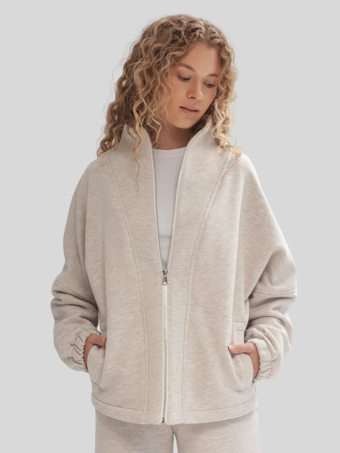 Джемпер на замке Ellen микроначес