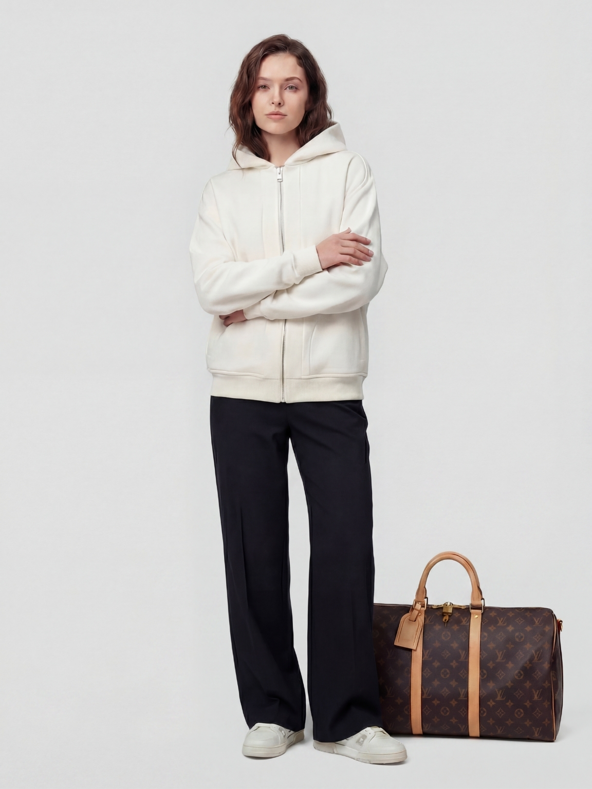 Зип-худи Sara велюр